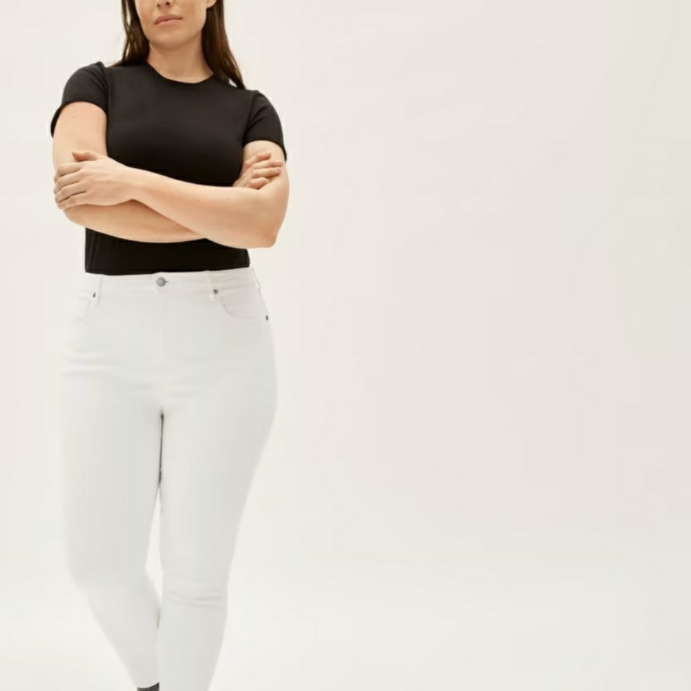 NWT Everlane The Curvy Authentic Stretch High-Rise Skinny Jean (Ankle Length)